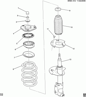 STRUT ASM/FRONT (F45)