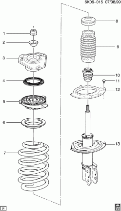 STRUT ASM/FRONT (FE1)