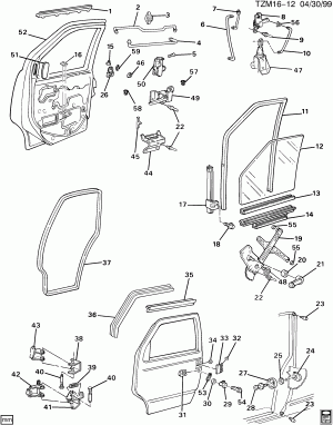 DOOR HARDWARE/SIDE FRONT