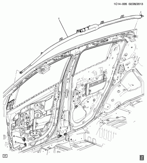 INFLATABLE RESTRAINT SYSTEM/ROOF SIDE