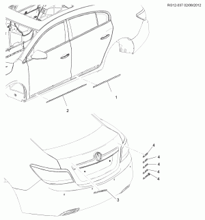 MOLDINGS/BODY-BELOW BELT