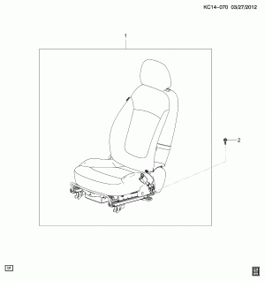 FRONT SEAT MOUNTING PASSENGER