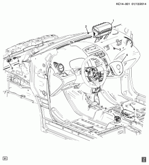 INFLATABLE RESTRAINT SYSTEM DRIVER & PASSENGER