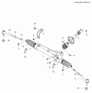 STEERING GEAR ASM