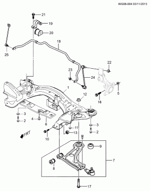 CONTROL ARM & STEERING KNUCKLE