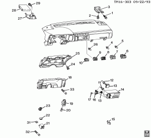 INSTRUMENT PANEL & RELATED PARTS PART 2