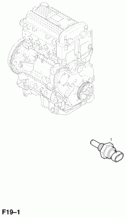 БЛОК ТЕМПЕРАТУРЫ ВОДЫ ДВИГАТЕЛЯ - ДАТЧИК (ПРОДОЛЖ.)