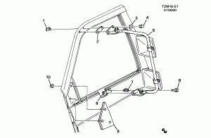 MIRROR/OUTSIDE REAR VIEW REAR VIEW (6M1,6L8)