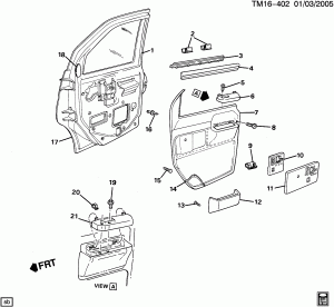 DOOR TRIM/SIDE FRONT