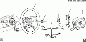 STEERING WHEEL & HORN PARTS