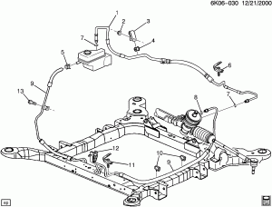 STEERING PUMP LINES (EXC B05,B9Q,V4U,WC5)