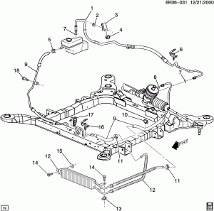 STEERING PUMP LINES (B9Q,V4U, EXC B05,WC5)