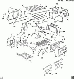 SHEET METAL/BODY SIDE & REAR
