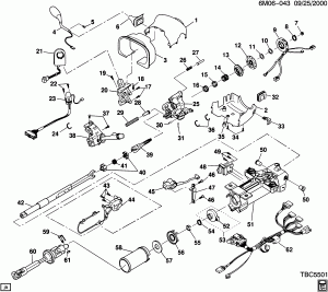 STEERING COLUMN/MANUAL TILT (C/S)