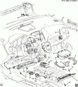 INFLATABLE RESTRAINT SYSTEM DRIVER & PASSENGER