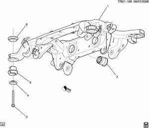 SUSPENSION/REAR PART 4-SUPPORT MOUNTING