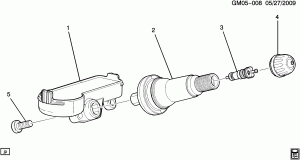 TIRE PRESSURE SENSOR (UJM)