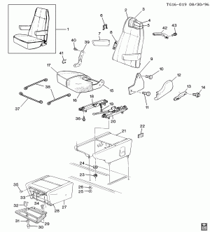 SEAT/BUCKET (AS1,AV5,A57,A95)