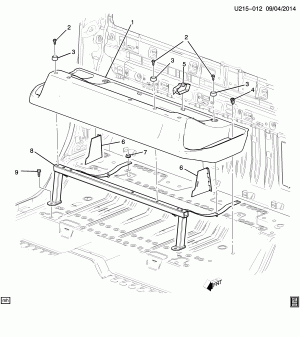 COMPARTMENT/REAR STORAGE