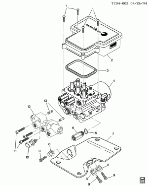 BRAKE CONTROL MODULE (EBCM)