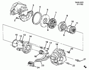 CLUTCH ASM/DIAPHRAGM SPRING TYPE