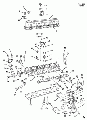 ENGINE ASM-4.8L L6 PART 2 (L25/292T)