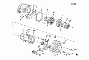 CLUTCH ASM/DIAPHRAGM SPRING TYPE