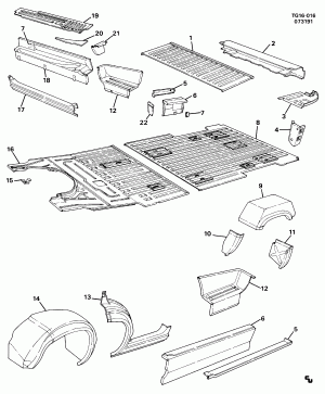 FLOOR PANELS & RELATED PARTS