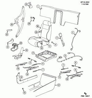 SEAT ASM/FRONT (BUCKET AR9)