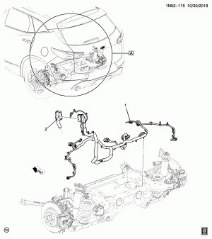 WIRING HARNESS/CHASSIS REAR