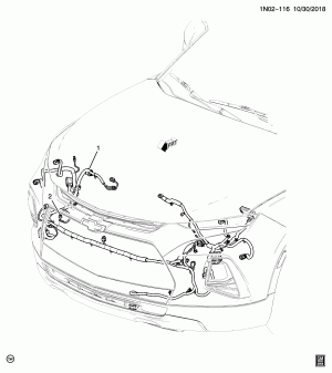 WIRING HARNESS/FRONT LAMPS
