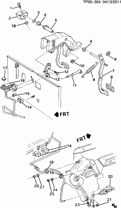 CLUTCH LINKAGE (MT8)