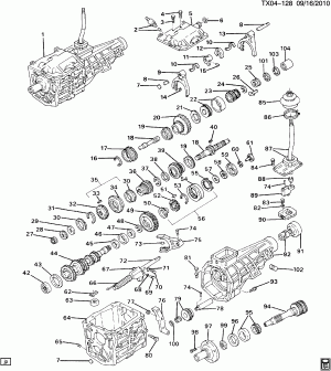 5-SPEED MANUAL TRANSMISSION (ML3) (BORG WARNER 77MM)