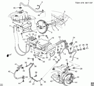 BRAKE LINES/FRONT (LN2/2.2-4)