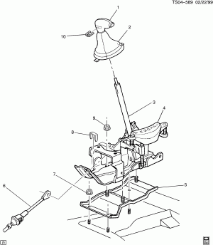 SHIFT CONTROL/AUTOMATIC TRANSMISSION (CONSOLE SHIFT, BOOT)