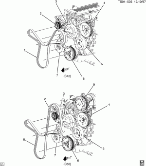 PULLEYS & BELTS (L43/2.2-5)