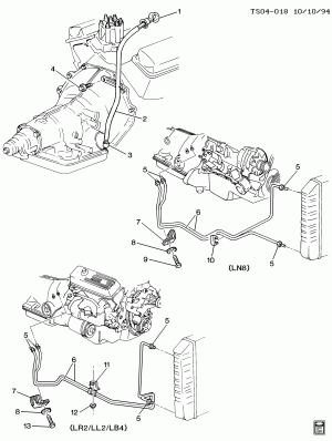TRANSMISSION COOLER PIPES & INDICATOR (MD8)