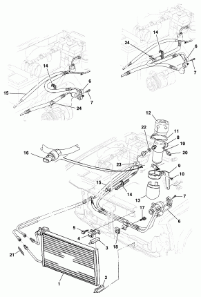 Air conditioner line