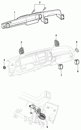 Air distribution inner