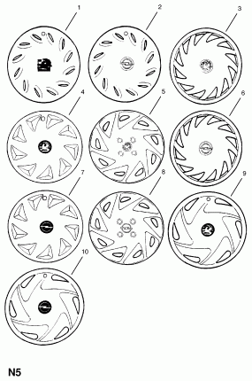 КОЛЕСНЫЕ КОЛПАКИ