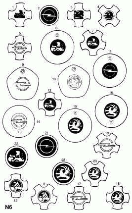 КОЛЕСНЫЕ КОЛПАКИ (ПРОДОЛЖ.)