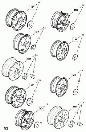 ДОРОЖНЫЕ КОЛЕСА (ПРОДОЛЖ.)