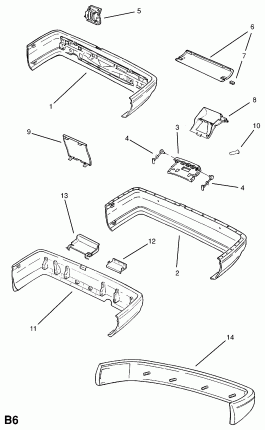 ПАНЕЛЬ ЗАДНЕГО БАМПЕРА