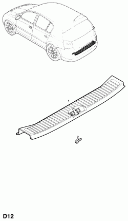 ОТДЕЛКА ЗАДНЕЙ КОНЦЕВОЙ ПАНЕЛИ