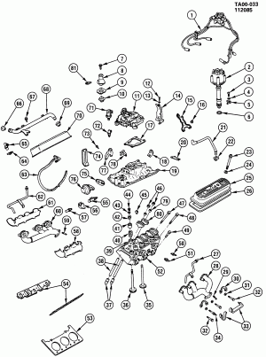 ENGINE ASM-4.3L V6 PART 2 (LB1/4.3N)