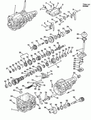 5-SPEED MANUAL TRANSMISSION (BORG WARNER)(ML2)