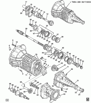 4-SPEED MANUAL TRANSMISSION (M73) (ISUZU)