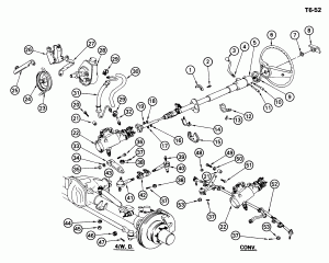 STEERING SYSTEM & RELATED PARTS