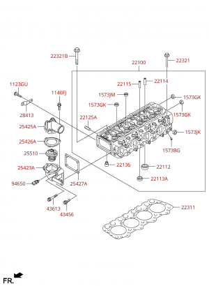 Термостат системы охлаждения ДВС
