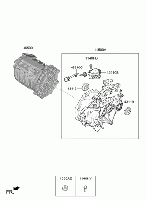 Прокладки, сальники, уплотнители трансмиссии